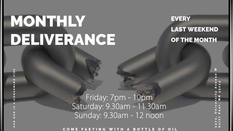 Monthly Deliverance